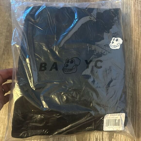 BAYC Bored University Hodie Sweatshirt Men's Black Size XL - Picture 4 of 5